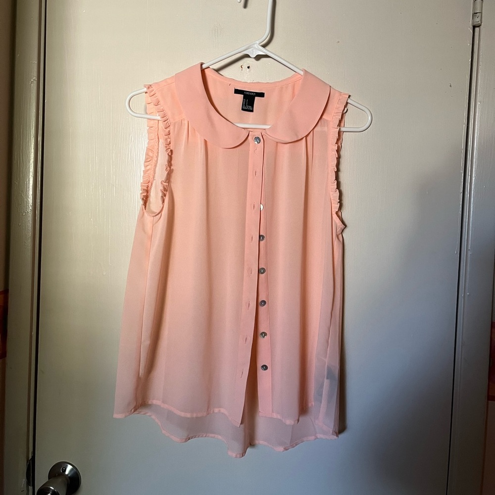 Forever 21 Peter Pan collar Blouse